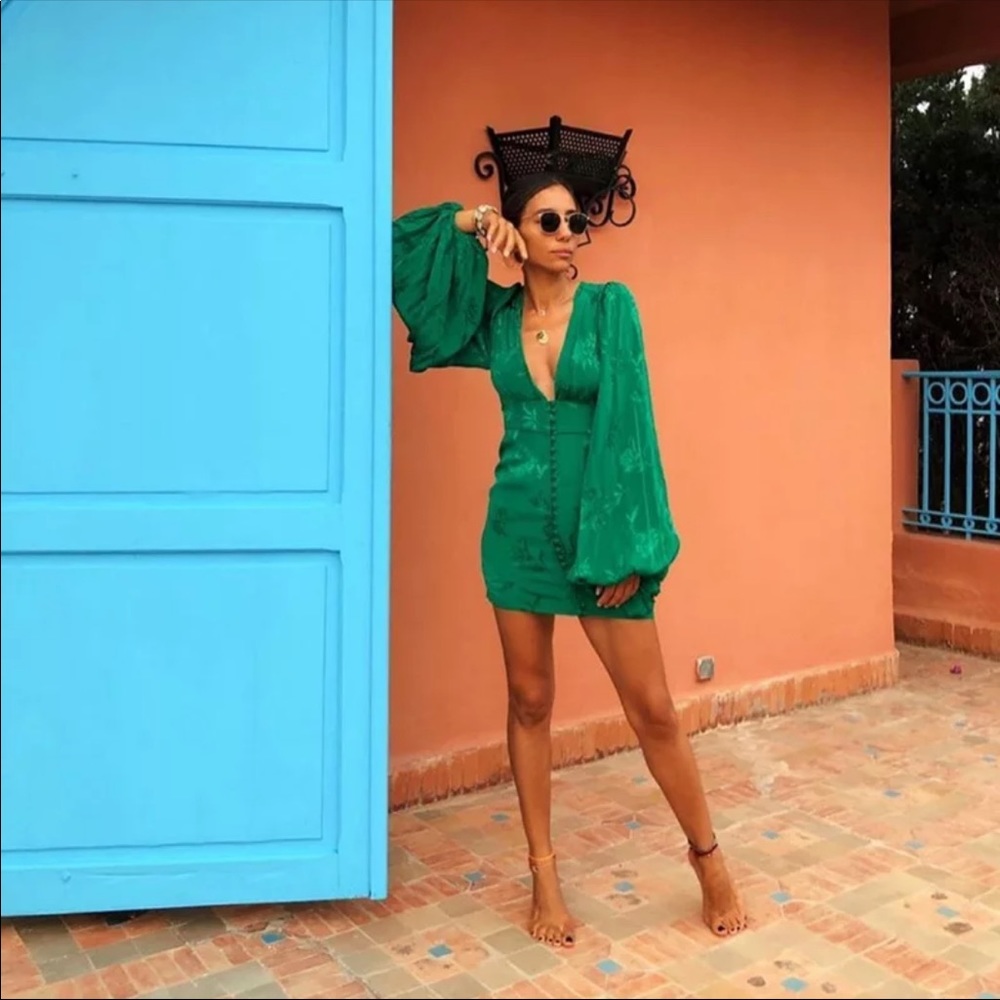 Emerald Mini Dress - Picture 4 of 10